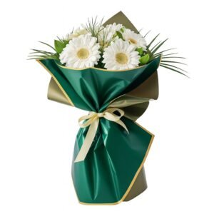 Beyaz Gerbera Buketi
